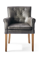 Classic Leather Dining Armchair | Rivièra Maison La Scala | Oroatrade.com
