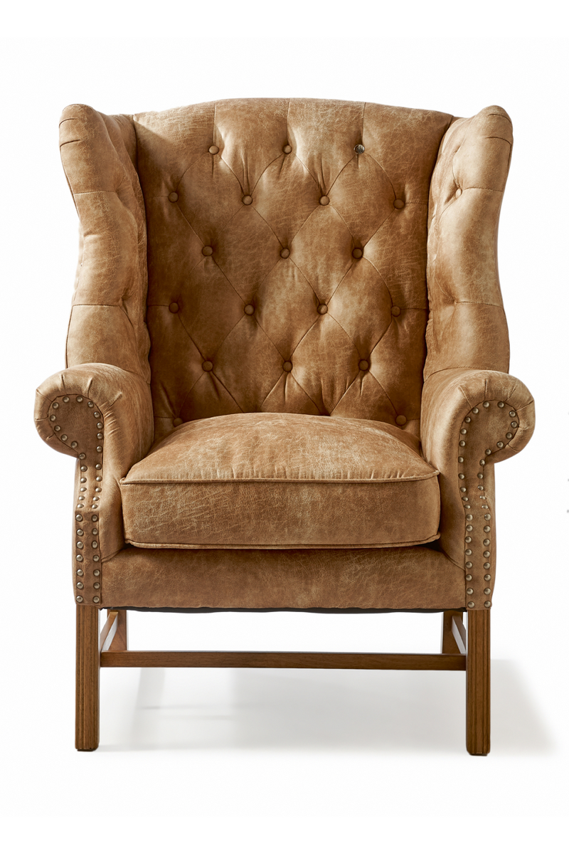 Classic Tufted Wing Chair | Rivièra Maison Franklin Park | Oroatrade.com