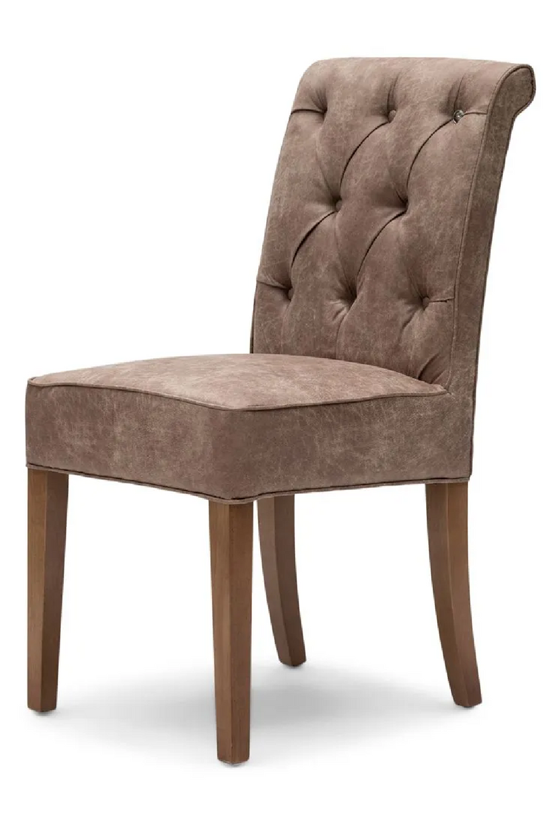 Tufted Leather Dining Chair | Rivièra Maison Hampton | Oroatrade.com