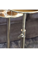 Silver Adjustable Pedestal Side Table | Rivièra Maison Venice | Oroatrade.com