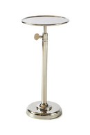 Silver Adjustable Pedestal Side Table | Rivièra Maison Venice | Oroatrade.com