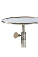 Silver Adjustable Pedestal Side Table | Rivièra Maison Venice | Oroatrade.com