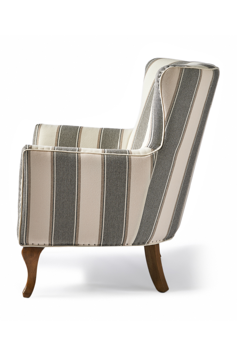 Modern Classic Stripes Armchair | Rivièra Maison Cavendish | Oroatrade.com