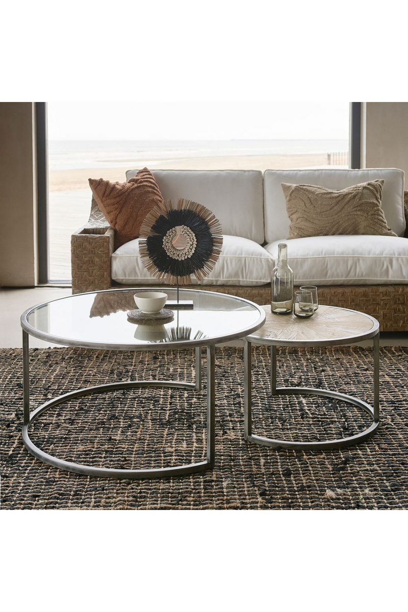 Contemporary Nested Coffee Tables (2) | Rivièra Maison Cameron | Oroatrade.com