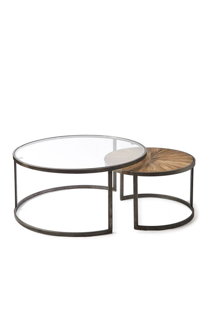 Contemporary Nested Coffee Tables (2) | Rivièra Maison Cameron | Oroatrade.com