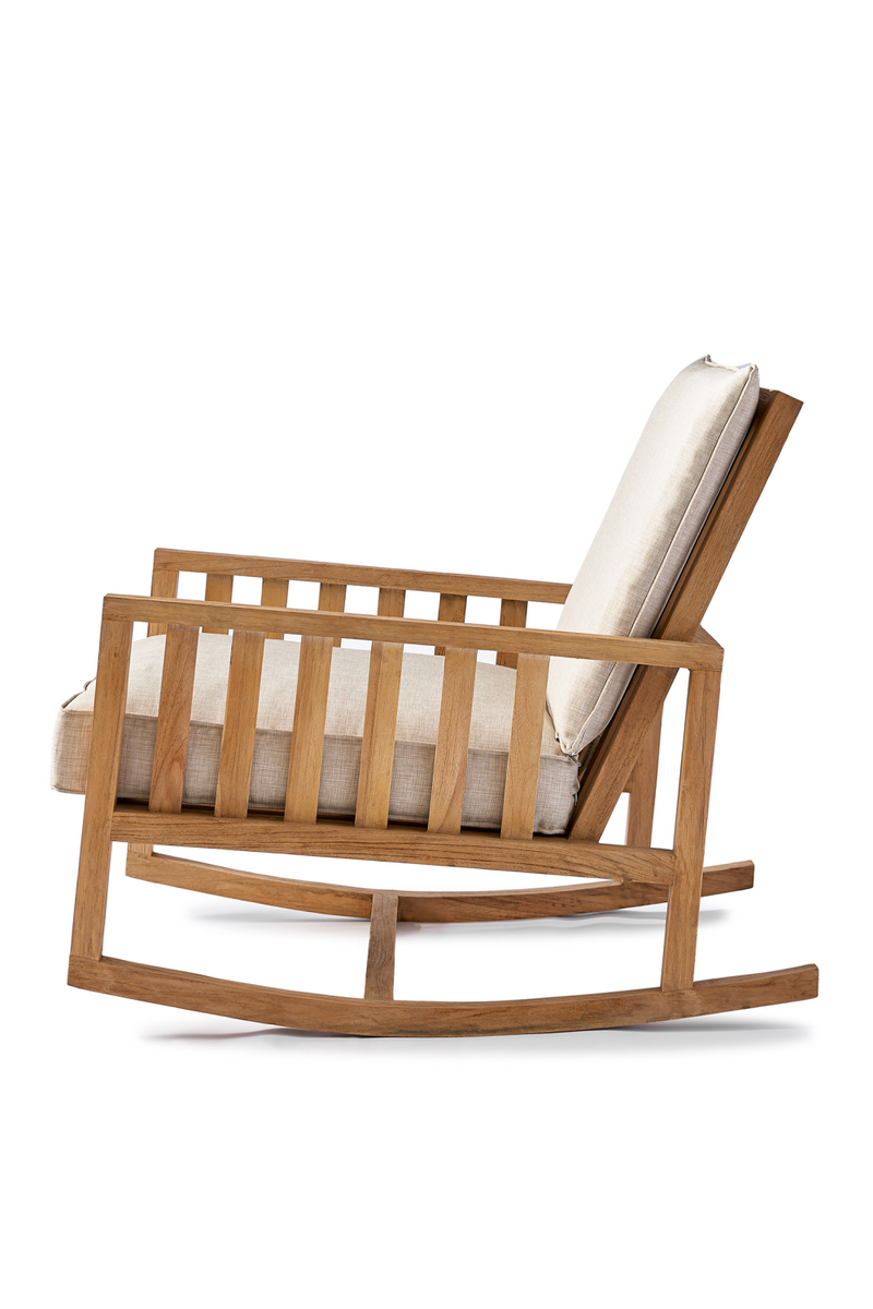 Wooden Cushioned Rocking Chair | Rivièra Maison Panama | Oroatrade.com