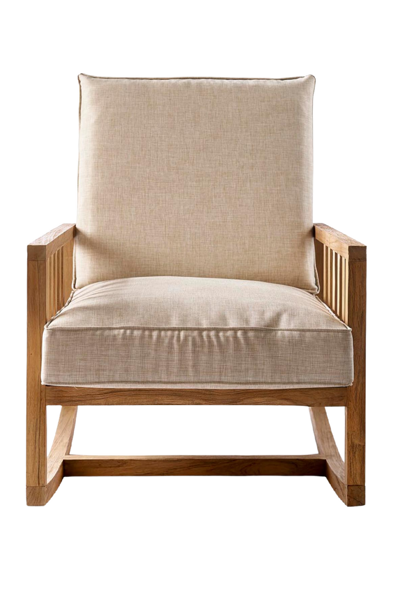 Wooden Cushioned Rocking Chair | Rivièra Maison Panama | Oroatrade.com