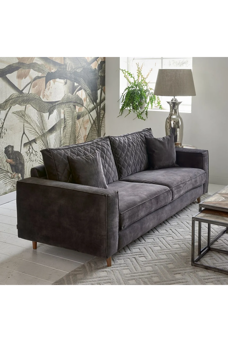 Modern Classic Velvet Sofa | Rivièra Maison Kendall (MTO) | Oroatrade.com