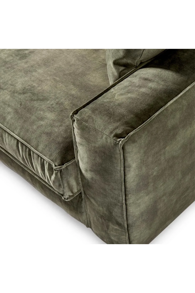 Green Velvet Sofa | Rivièra Maison Kendall (MTO) | Oroatrade.com