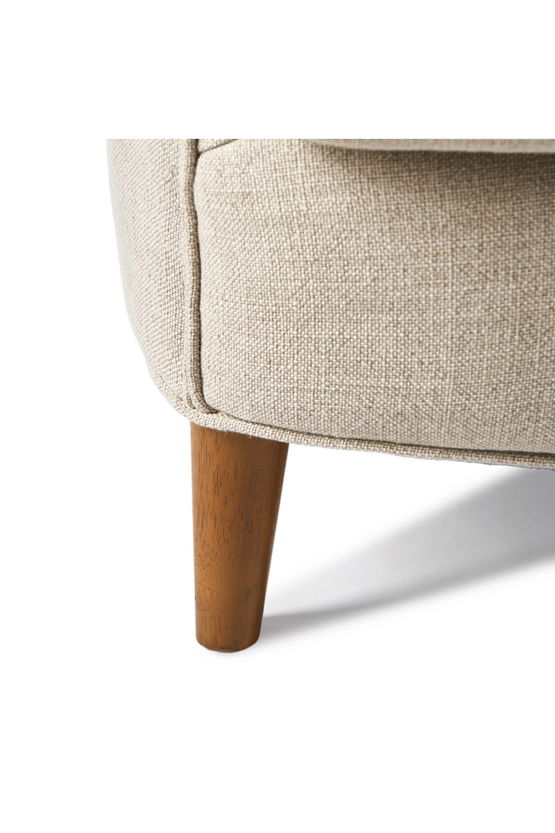 Contemporary Linen Lounge Armchair | Rivièra Maison Rue Royale | Oroatrade.com