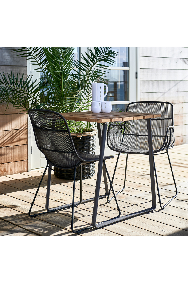 Black Outdoor Dining Chair | Rivièra Maison Hartford | Oroatrade.com