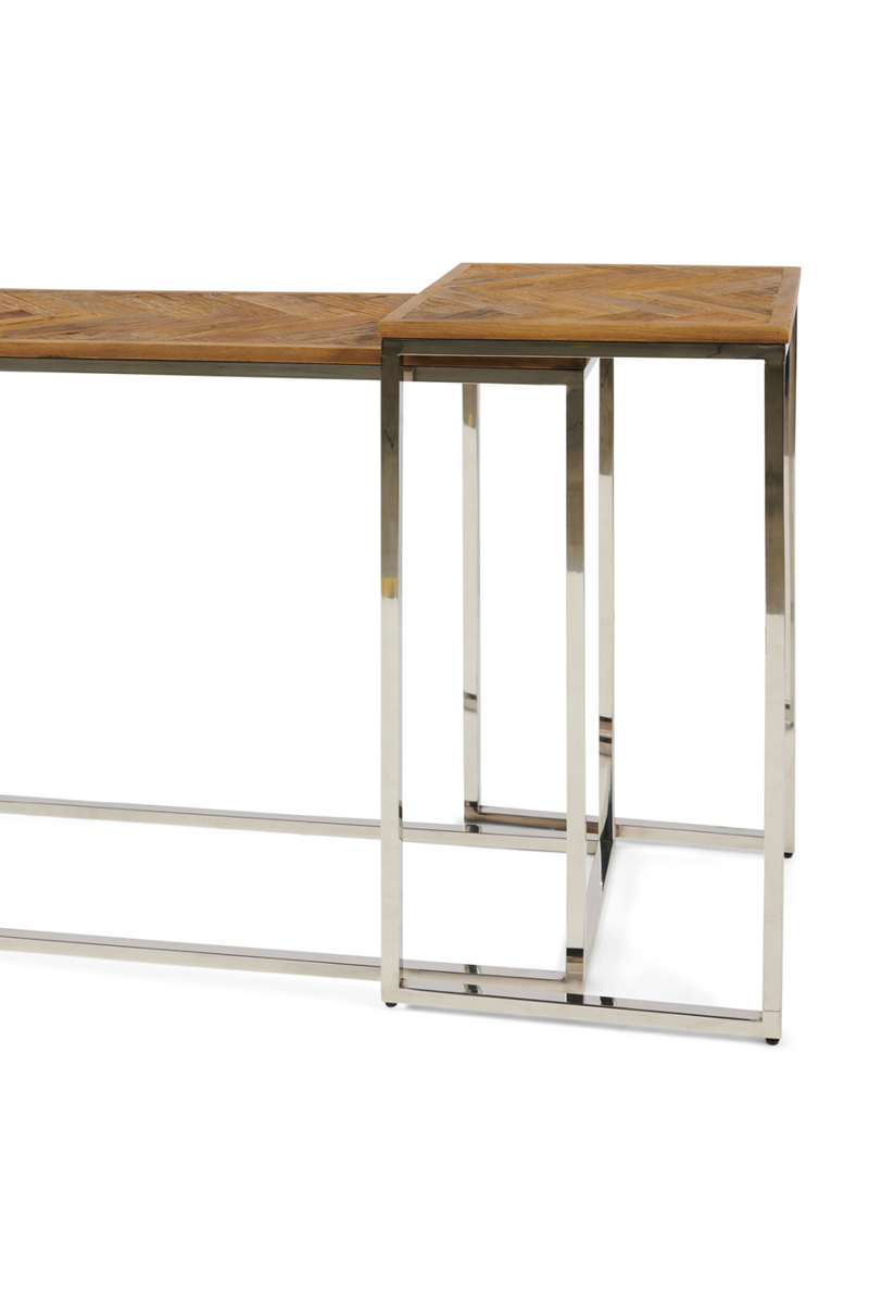 Elm Wood Side Tables (2) XL | Rivièra Maison Bushwick | Oroatrade.com