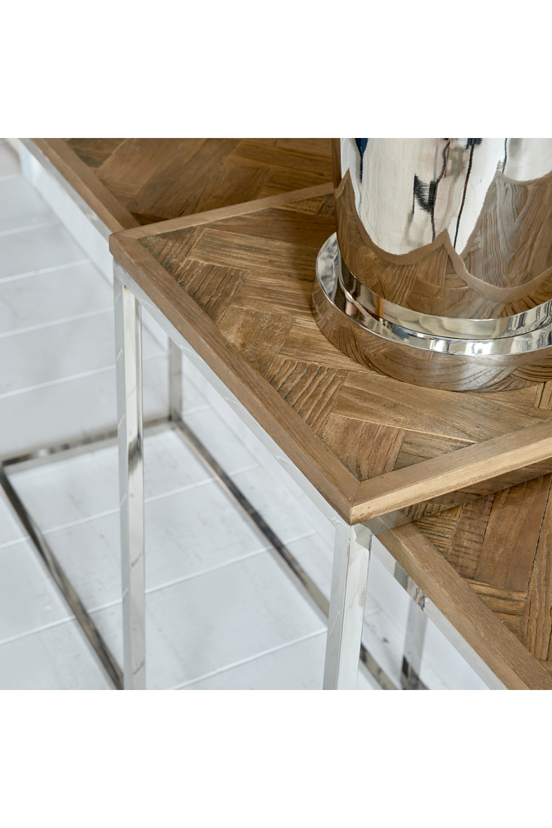 Elm Wood Side Tables (2) XL | Rivièra Maison Bushwick | Oroatrade.com