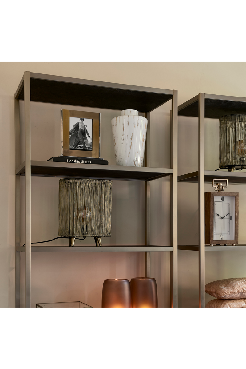 Rustic Oak Book Cabinet | Rivièra Maison Costa Mesa | Oroatrade.com