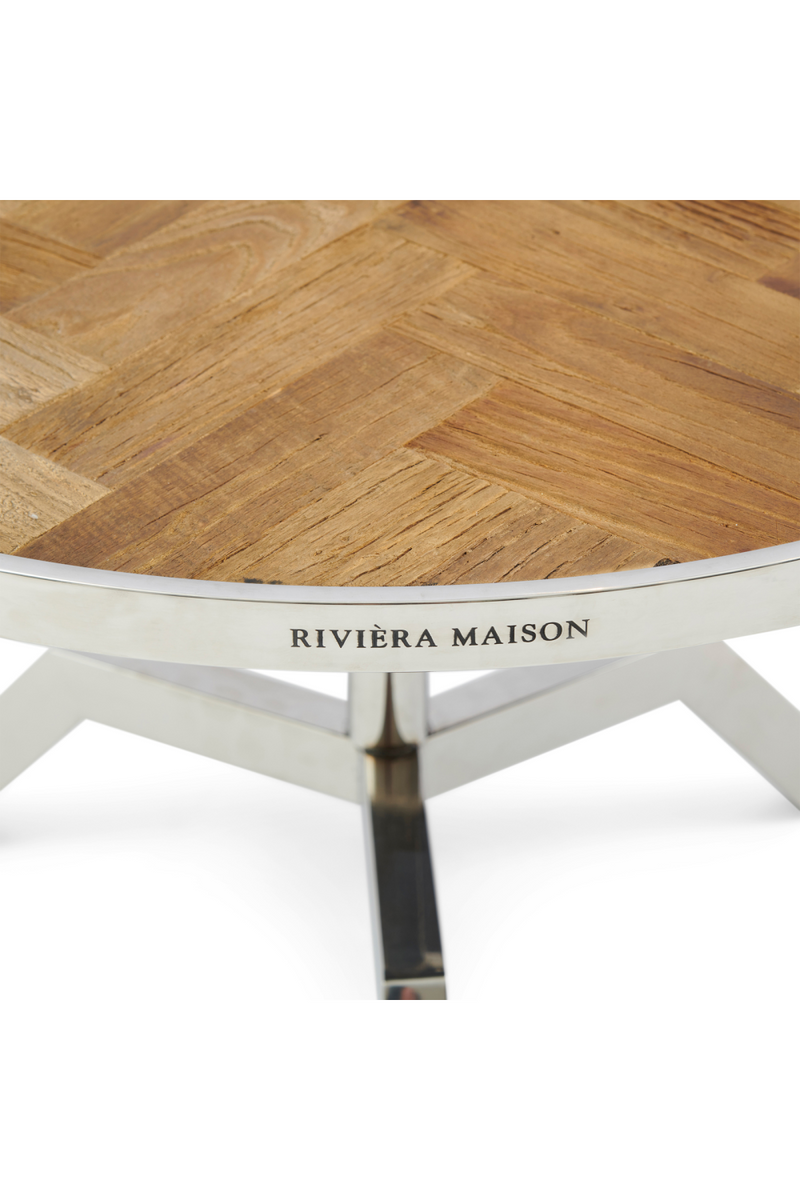 Silver Framed Adjustable Coffee Table | Rivièra Maison Kirkwood | Oroatrade.com