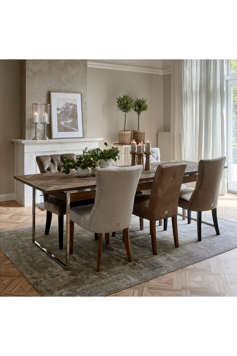 Modern Tufted Dining Chair | Rivièra Maison Balmoral | Oroatrade.com