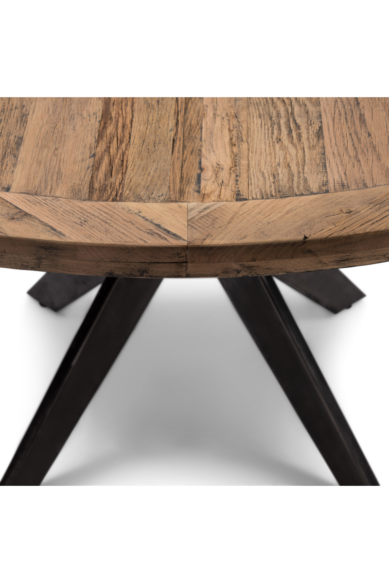Industrial Oak Dining Table | Rivièra Maison Falcon Crest | Oroatrade.com
