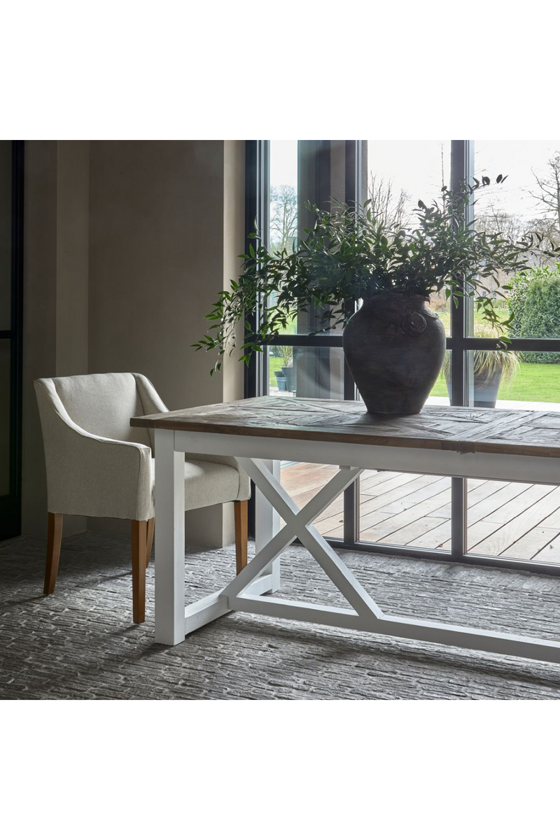 Modern Upholstered Dining Armchair | Rivièra Maison Savile Row | Oroatrade.com