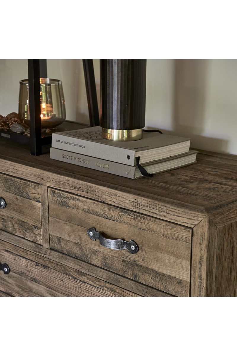 Rustic Oak Chest of Drawers | Rivièra Maison Connaught | Oroatrade.com