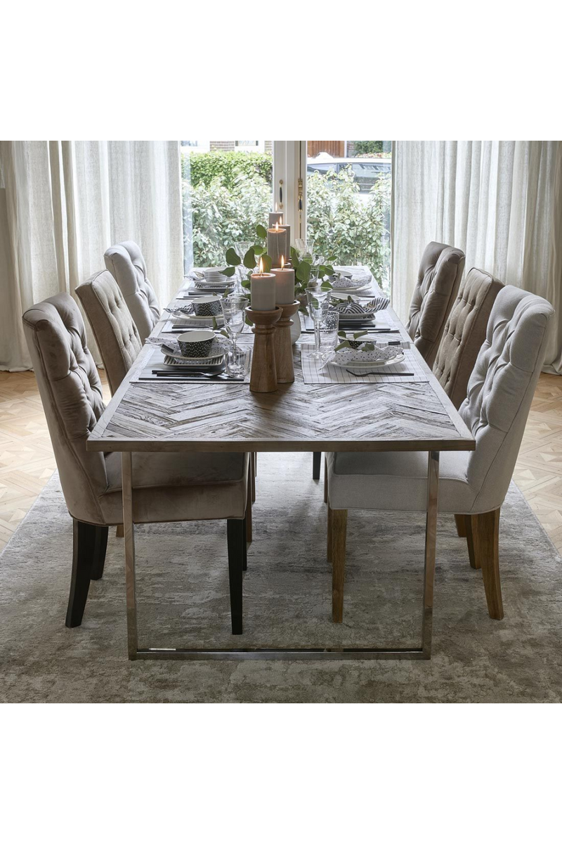 Contemporary Wooden Extendable Dining Table | Rivièra Maison Bushwick | Oroatrade.com