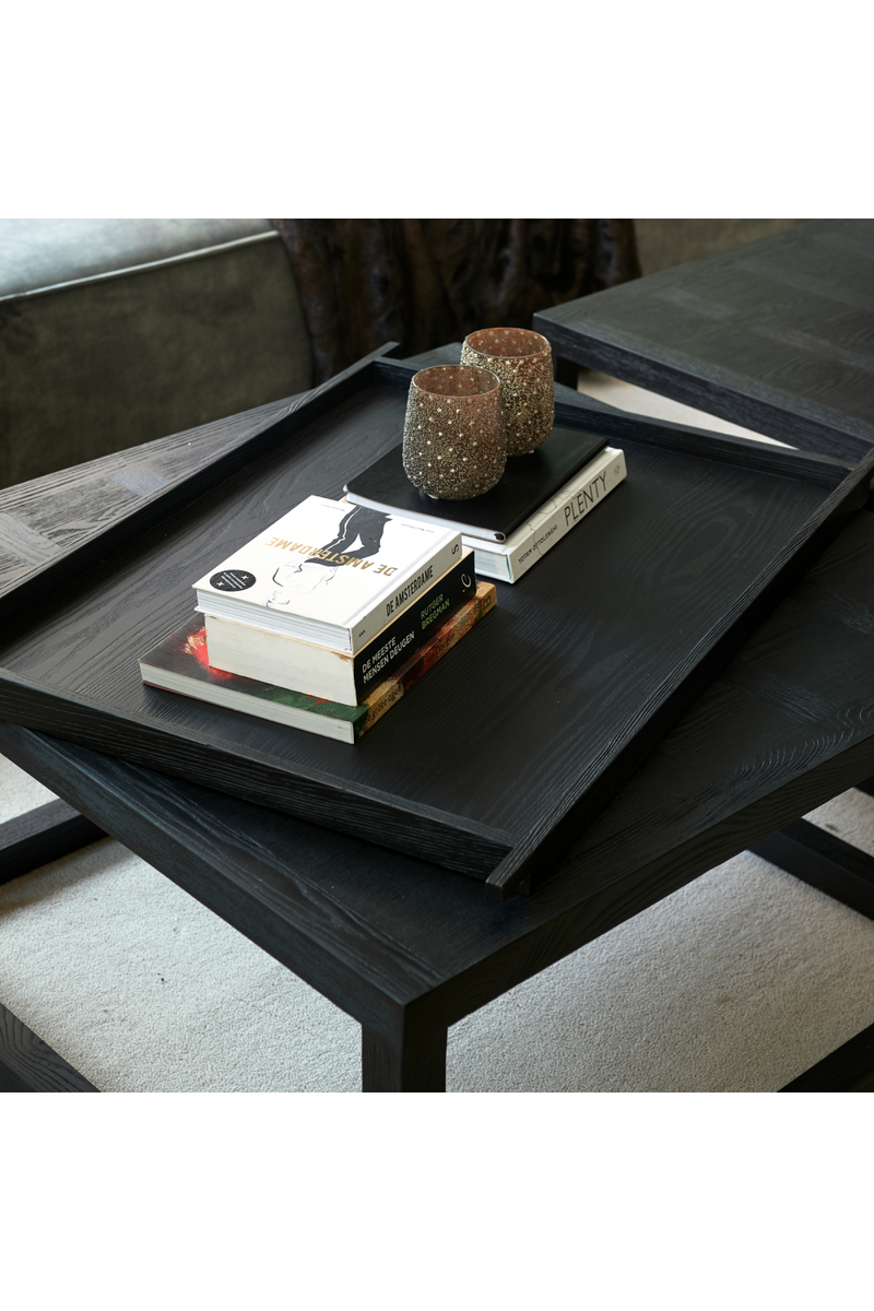 Black Ash Wood Coffee Table | Rivièra Maison Colombe | Oroatrade.com