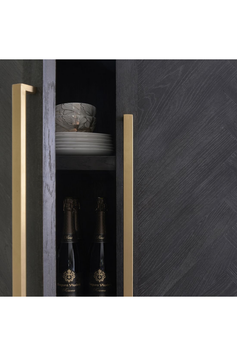Black Oak Modern Cabinet | Rivièra Maison 5th Avenue | Oroatrade.com