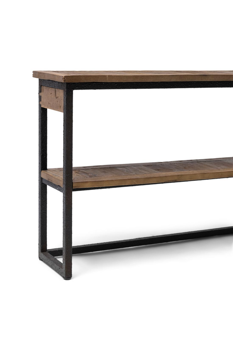 Metal Framed Elm Side Table XL | Rivièra Maison Shelter Island | Oroatrade.com