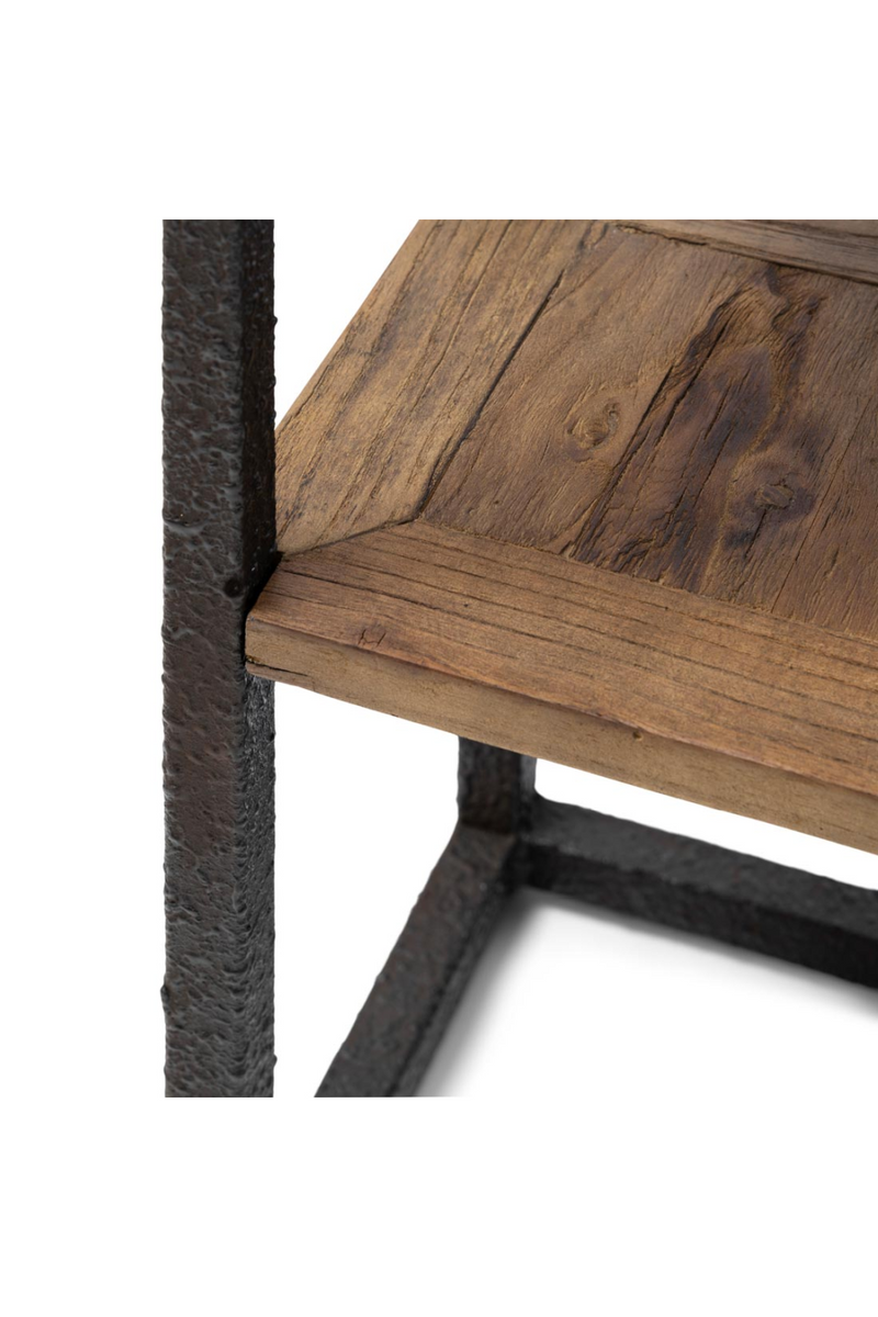 Metal Framed Elm Side Table XL | Rivièra Maison Shelter Island | Oroatrade.com