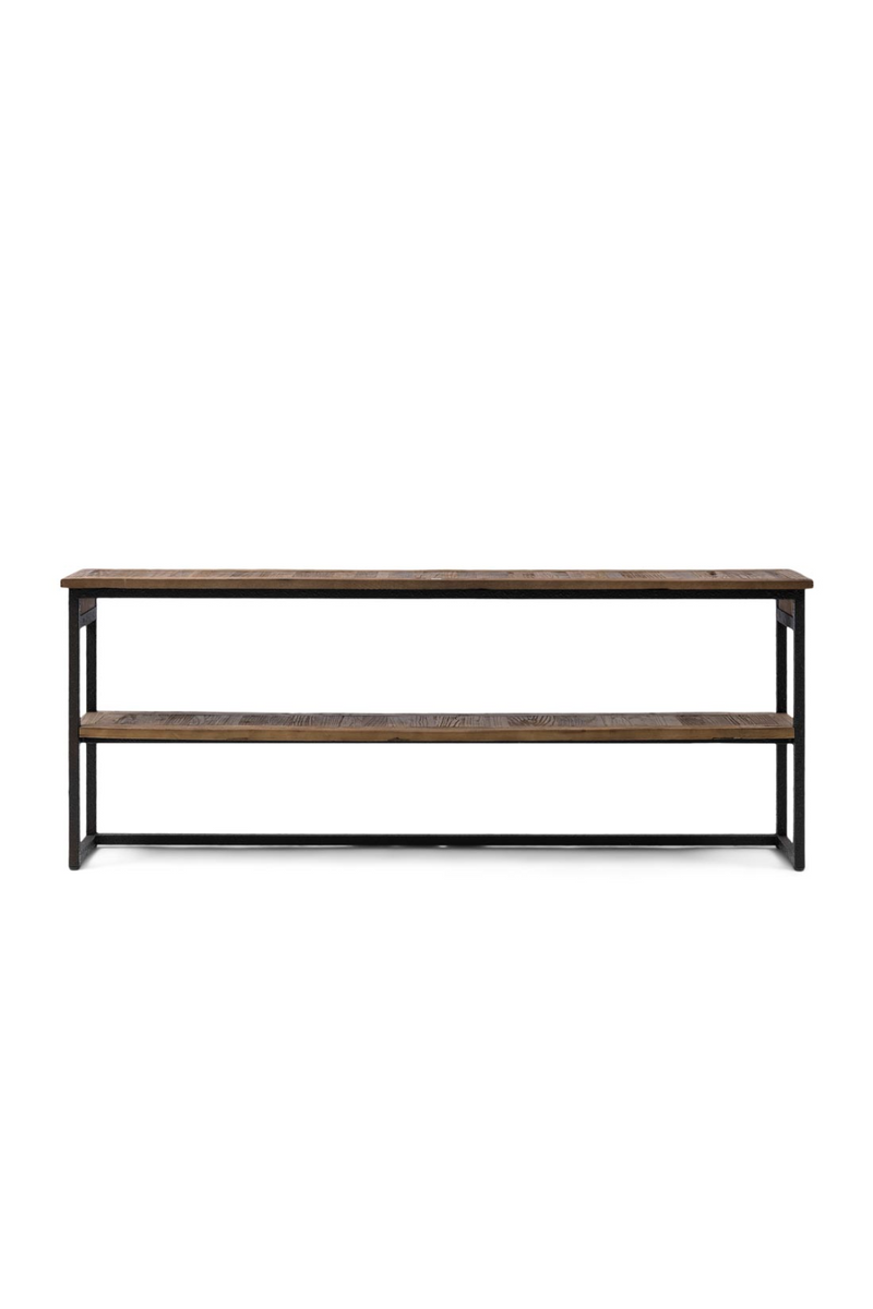 Metal Framed Elm Side Table XL | Rivièra Maison Shelter Island | Oroatrade.com