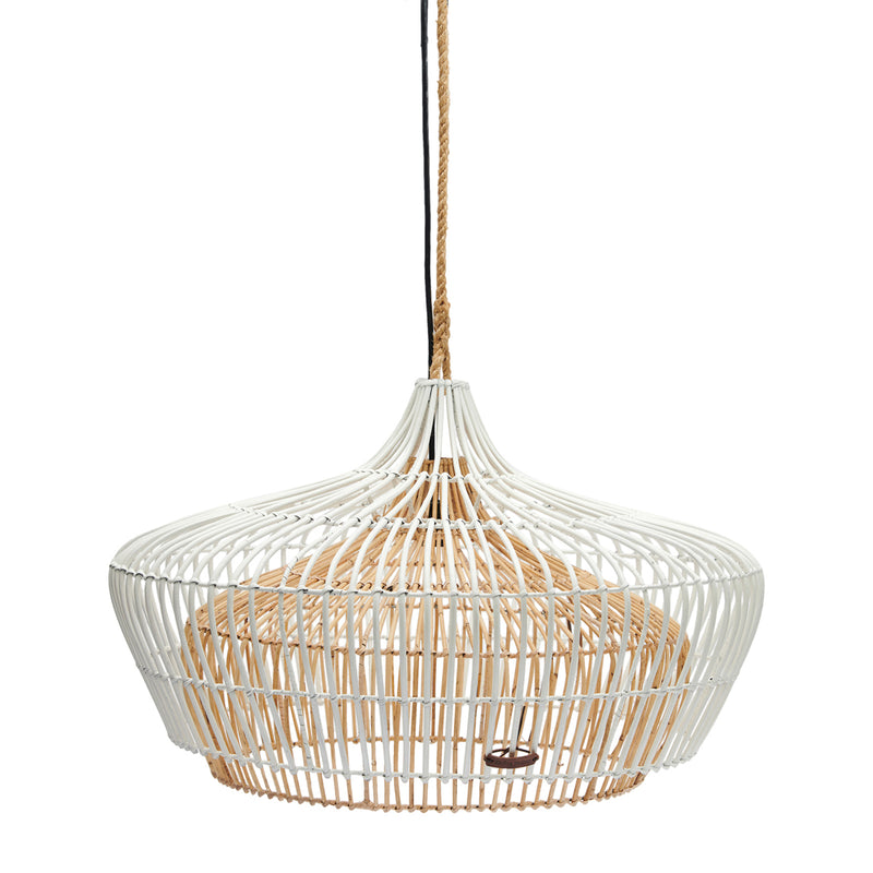 Modern Rattan Hanging Lamp | Rivièra Maison Rustic Double | Oroatrade.com