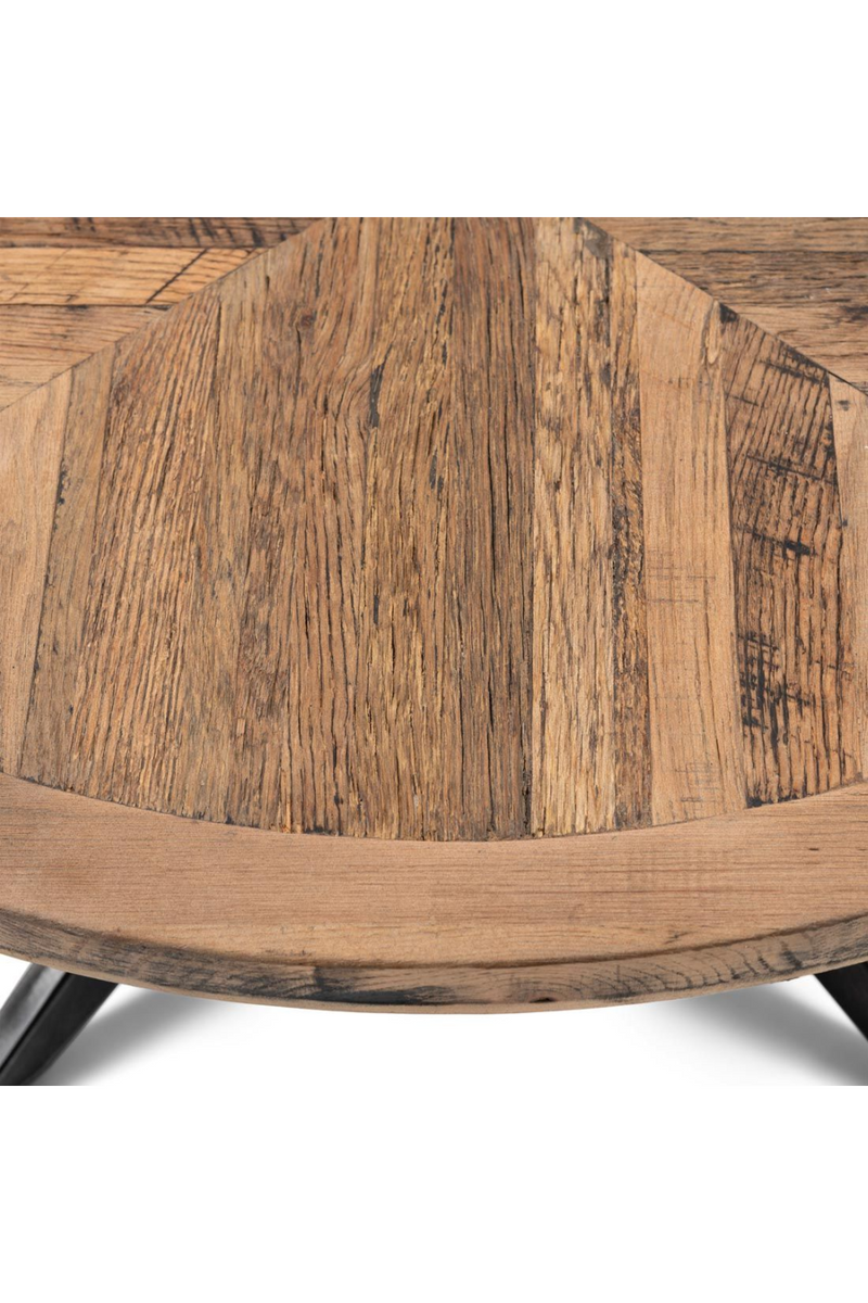Round Oak Coffee Table | Rivièra Maison Falcon Crest | Oroatrade.com