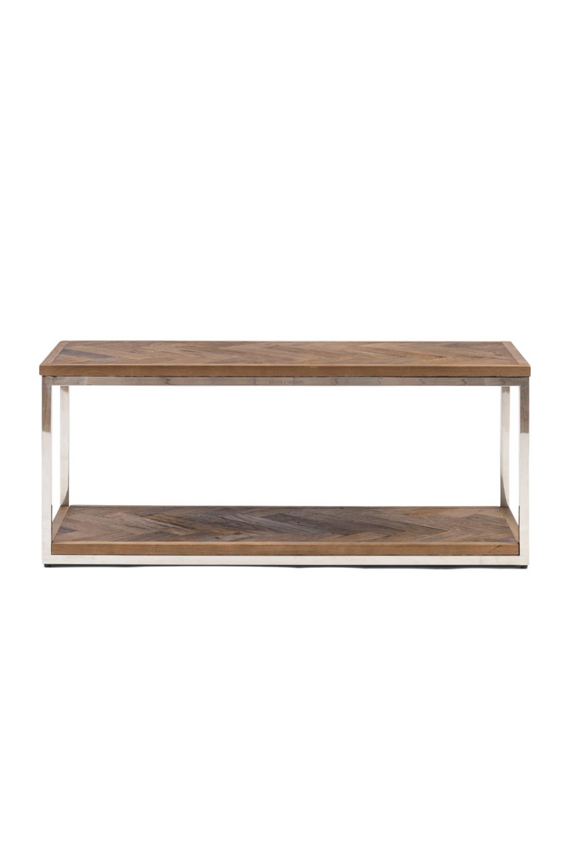 Herringbone Patterned Coffee Table | Rivièra Maison Bushwick | Oroatrade.com