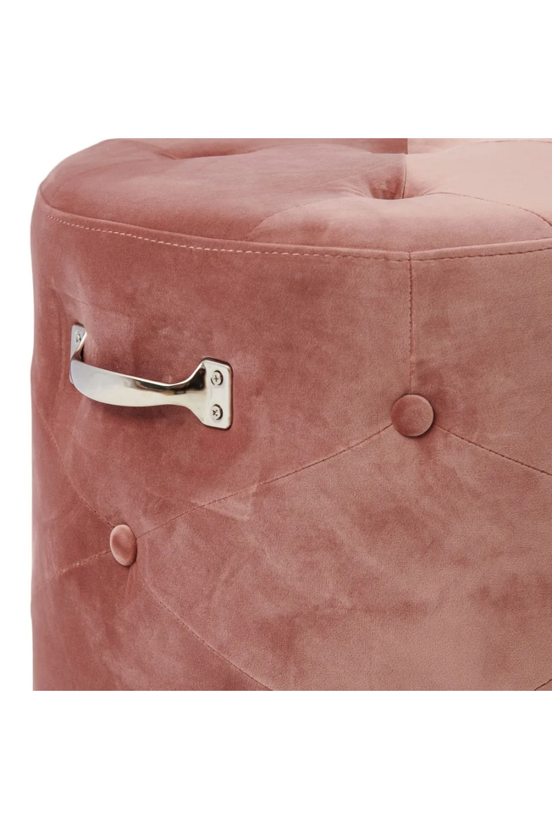 Tufted Velvet Footstool | Rivièra Maison Bowery | Oroatrade.com