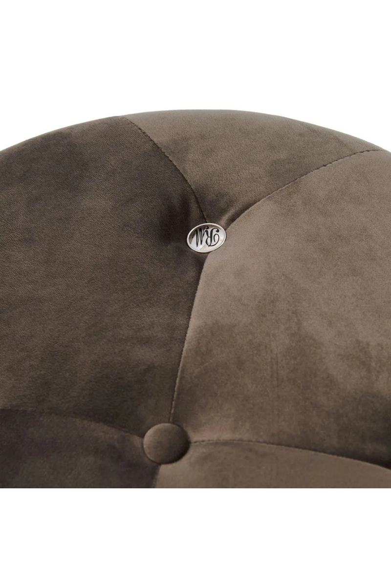 Tufted Velvet Footstool | Rivièra Maison Bowery | Oroatrade.com