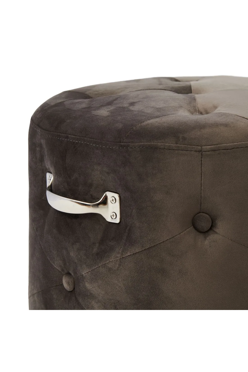 Tufted Velvet Footstool | Rivièra Maison Bowery | Oroatrade.com