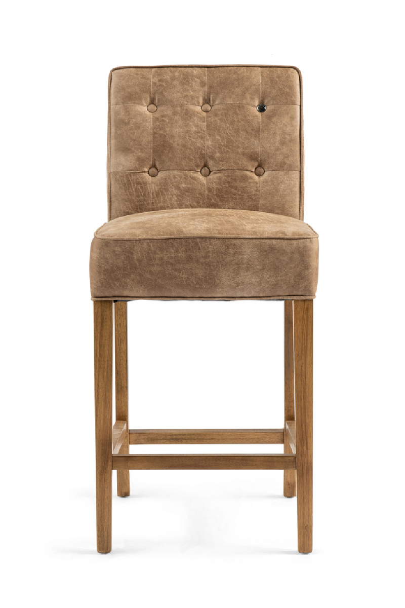 Leather Upholstered Counter Stool | Rivièra Maison Cape Breton | Oroatrade.com