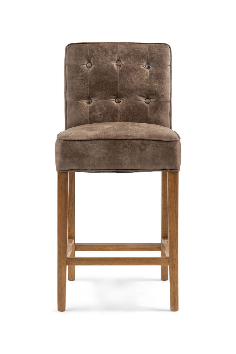 Leather Upholstered Counter Stool | Rivièra Maison Cape Breton | Oroatrade.com