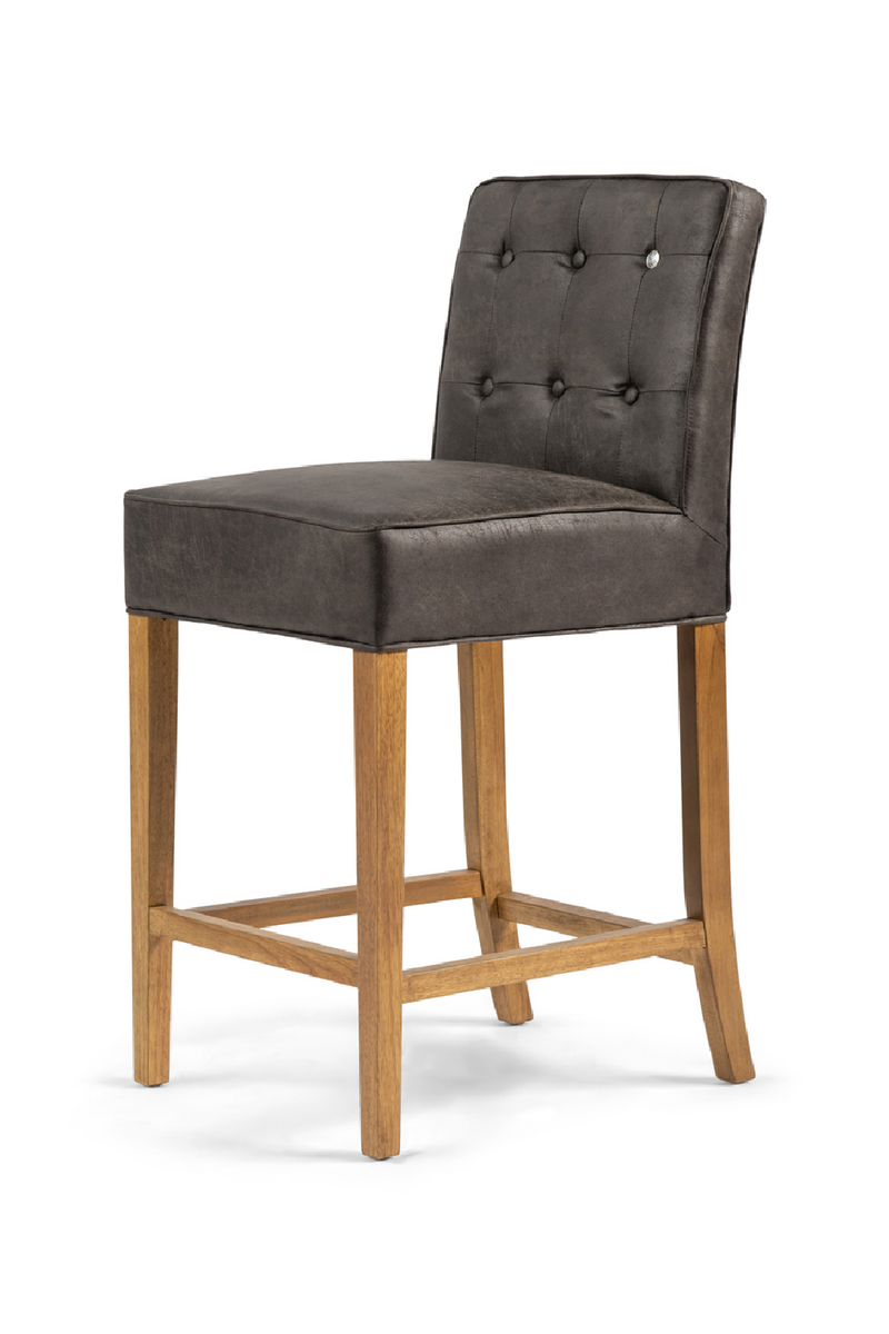 Leather Upholstered Counter Stool | Rivièra Maison Cape Breton | Oroatrade.com