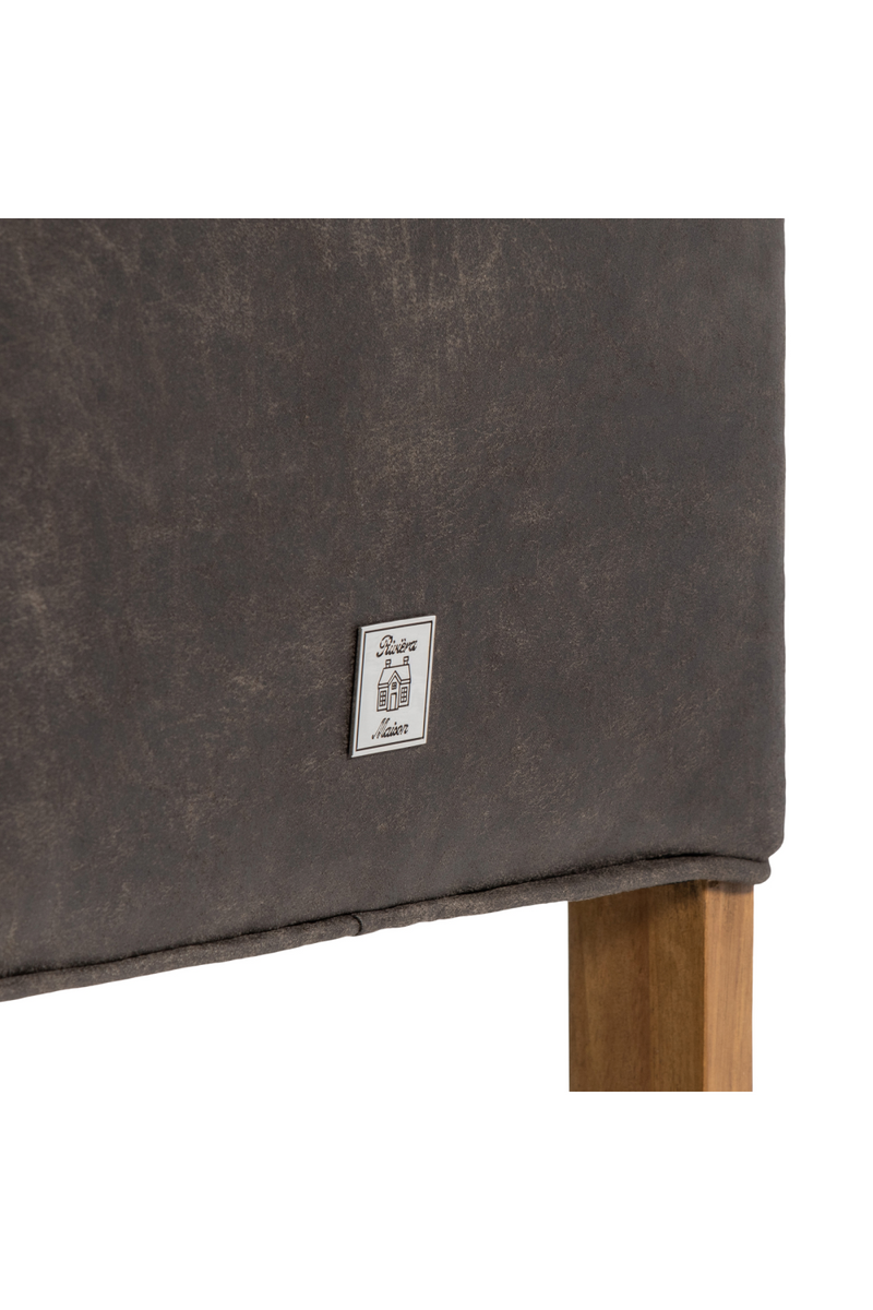 Leather Upholstered Counter Stool | Rivièra Maison Cape Breton | Oroatrade.com