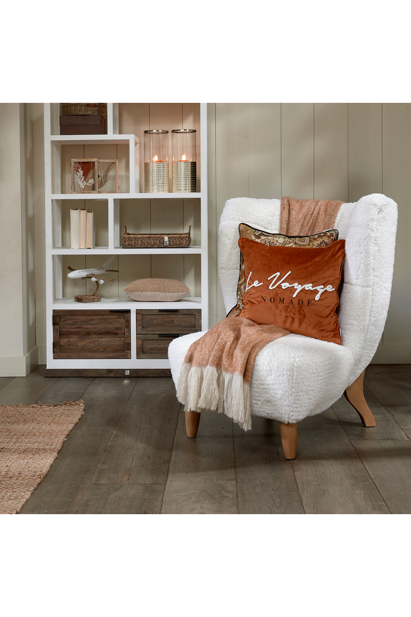 White Minimalist Lounge Chair | Rivièra Maison Aspen | Oroatrade.com
