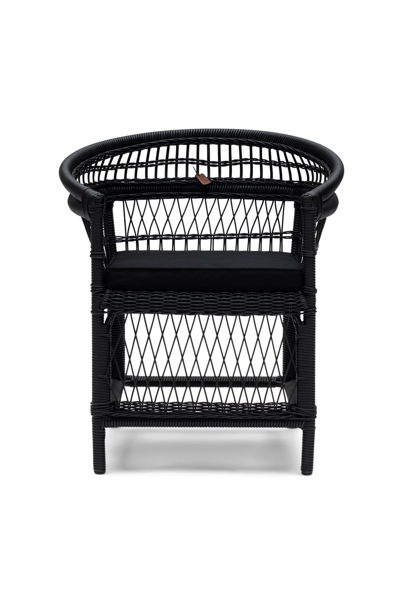Black Wicker Outdoor Chair | Rivièra Maison Victoria Falls | Oroatrade.com