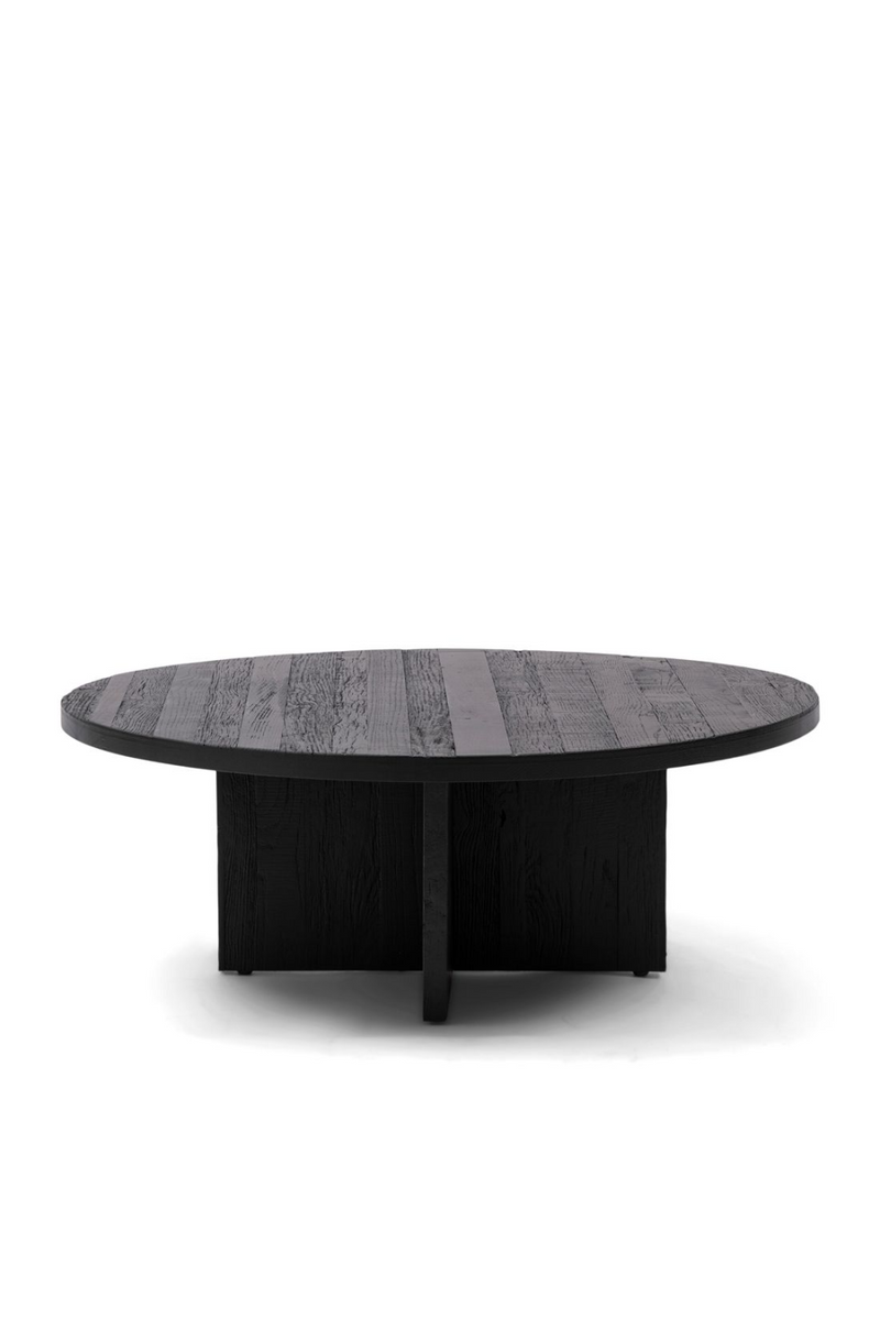 Round Black Coffee Table | Rivièra Maison Sherwood | Oroatrade.com