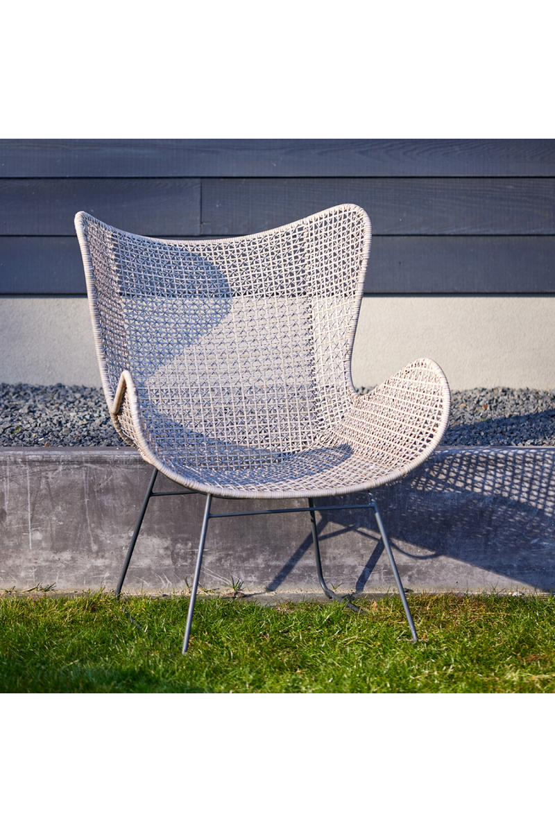 Outdoor Wicker Butterfly Chair | Rivièra Maison Portofino | Oroatrade.com