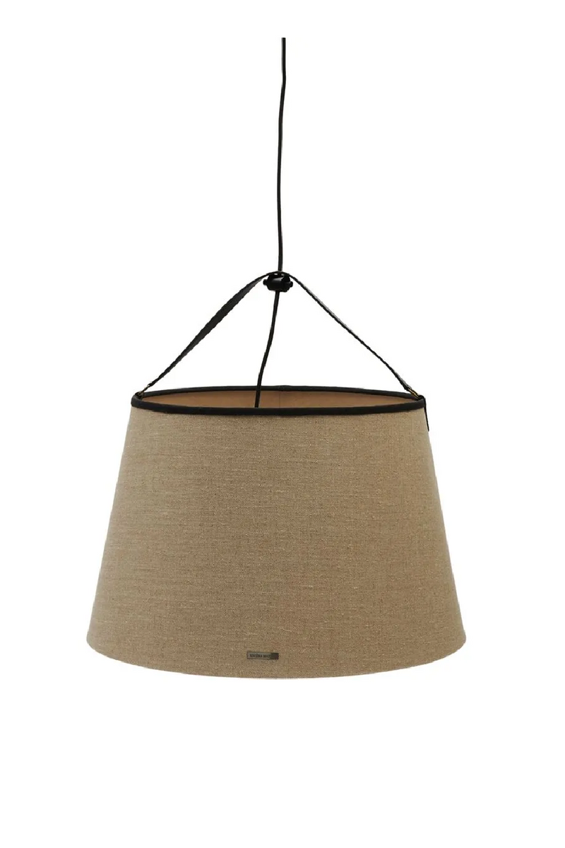 Natural Linen Hanging Lamp | Rivièra Maison Harbor | Oroatrade.com