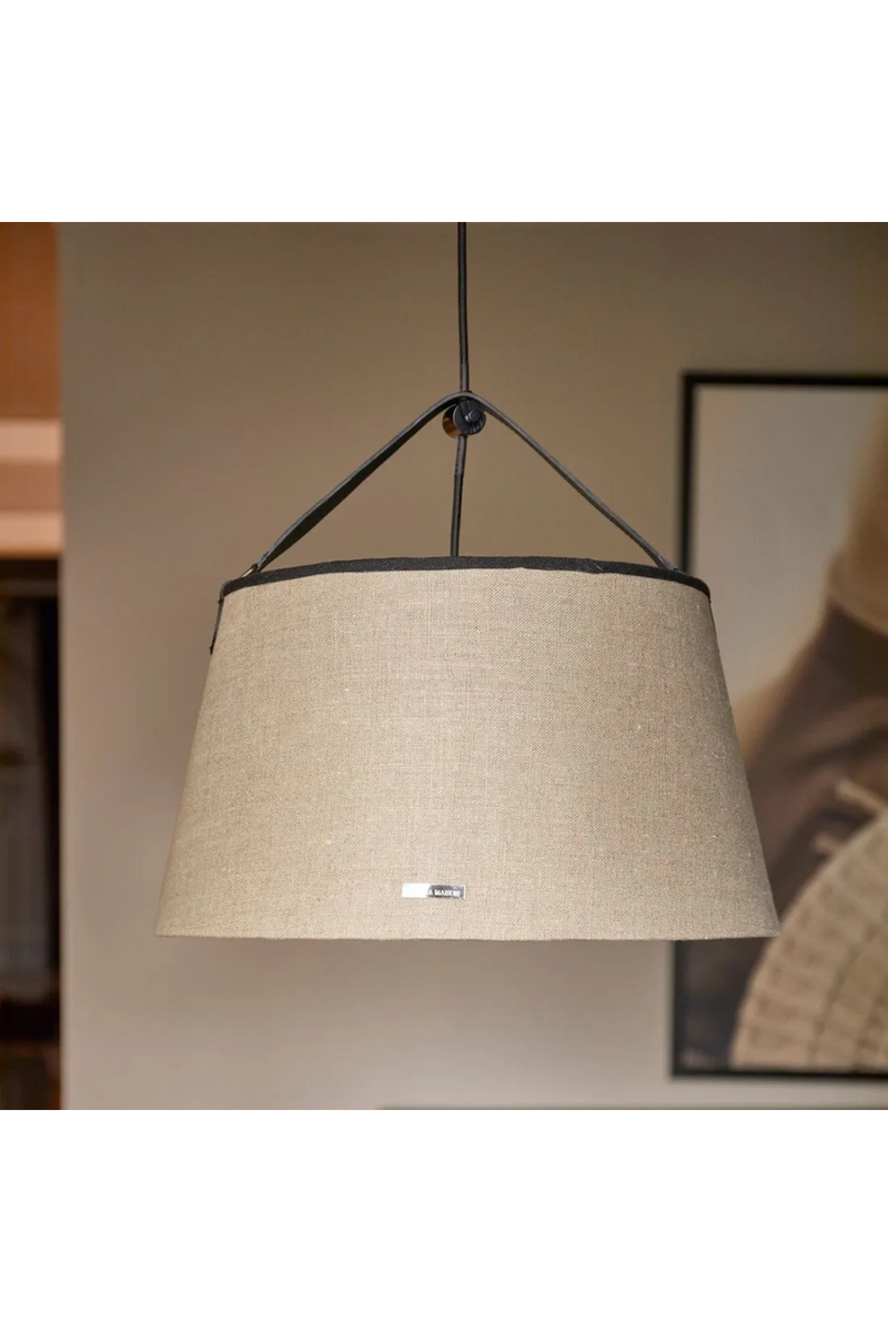 Natural Linen Hanging Lamp | Rivièra Maison Harbor | Oroatrade.com