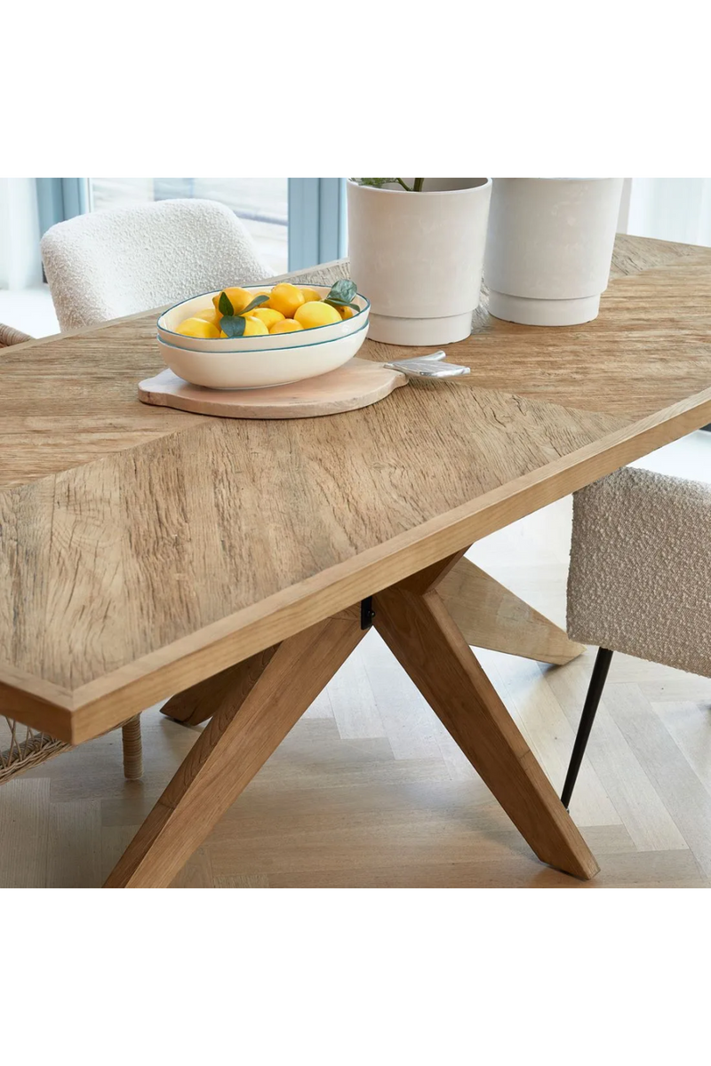 Solid Oak Dining Table | Rivièra Maison Portland | Oroatrade.com