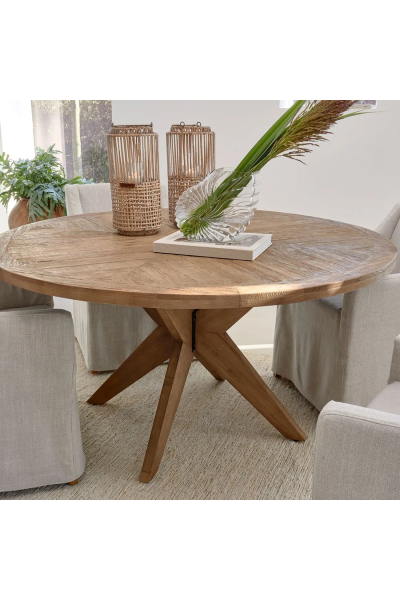 Solid Oak Dining Table | Rivièra Maison Portland | Oroatrade.com