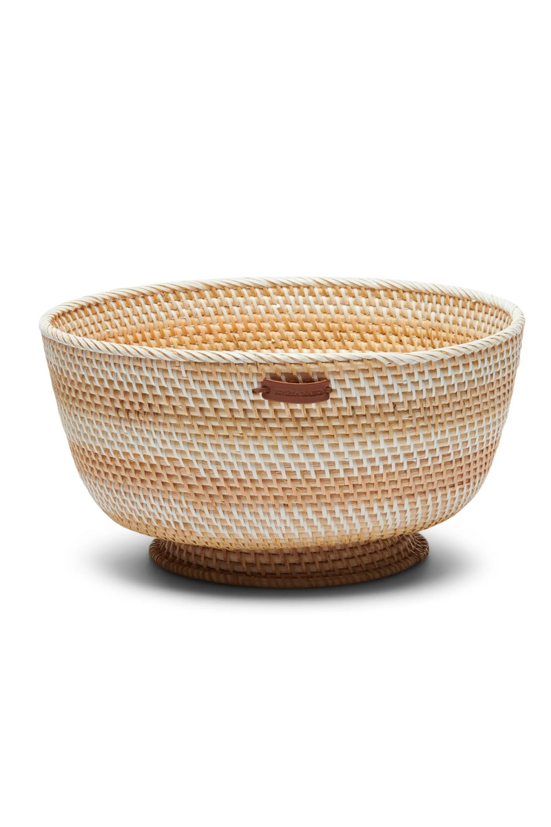 Handcrafted Rattan Bowl | Rivièra Maison Crystal Bay | Oroatrade.com