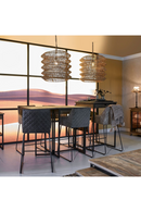 Quilted Leather Counter Stool | Rivièra Maison Frisco Drive | Oroatrade.com