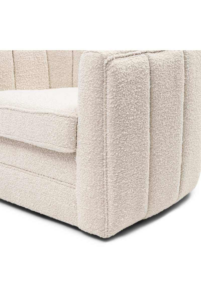 Boucle Upholstered Swivel Armchair | Rivièra Maison St. Lewis | Oroatrade.com